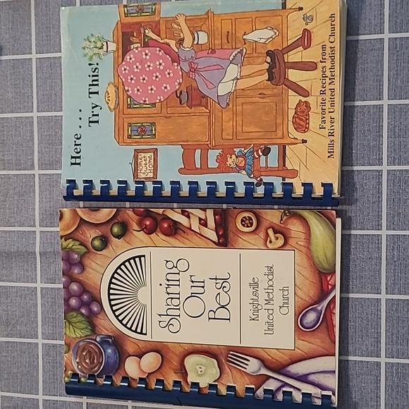 Other - Two (2) Church Cookbooks From North & South Carolina